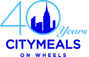Citymeals on Wheels 40th Anniversary Logo