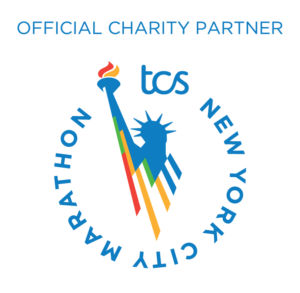 Logo for the Official Charity Partner of the TCS New York City Marathon